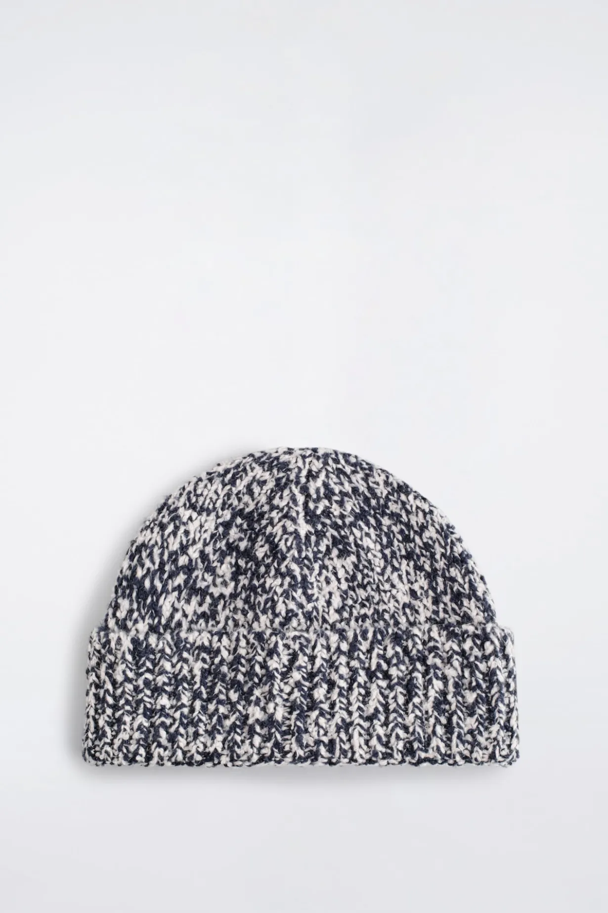 GESPRENKELTE BEANIE AUS WOLL-MIX