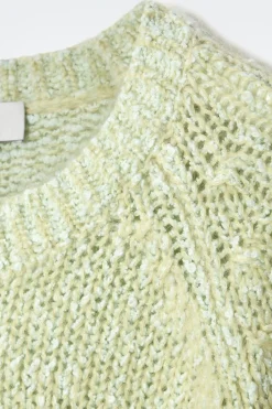 GESPRENKELTER PULLOVER AUS MOHAIR-MIX