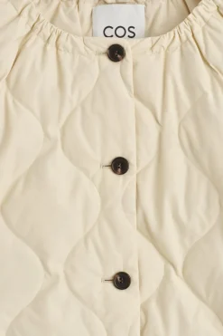 GESTEPPTE DAUNENJACKE MIT RAFFUNGEN