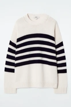 GESTREIFTER WOLLPULLOVER