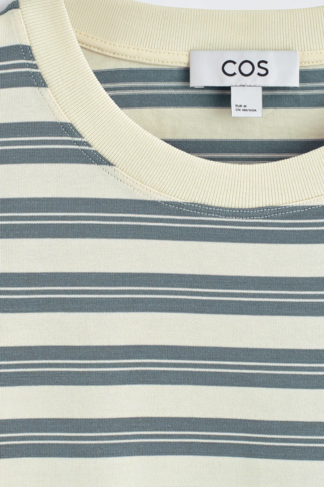 GESTREIFTES OVERSIZED-T-SHIRT AUS BAUMWOLLE