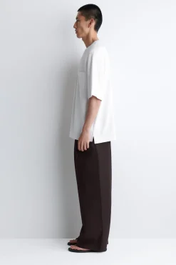 GEWICHTIGES OVERSIZED-T-SHIRT AUS BAUMWOLLE