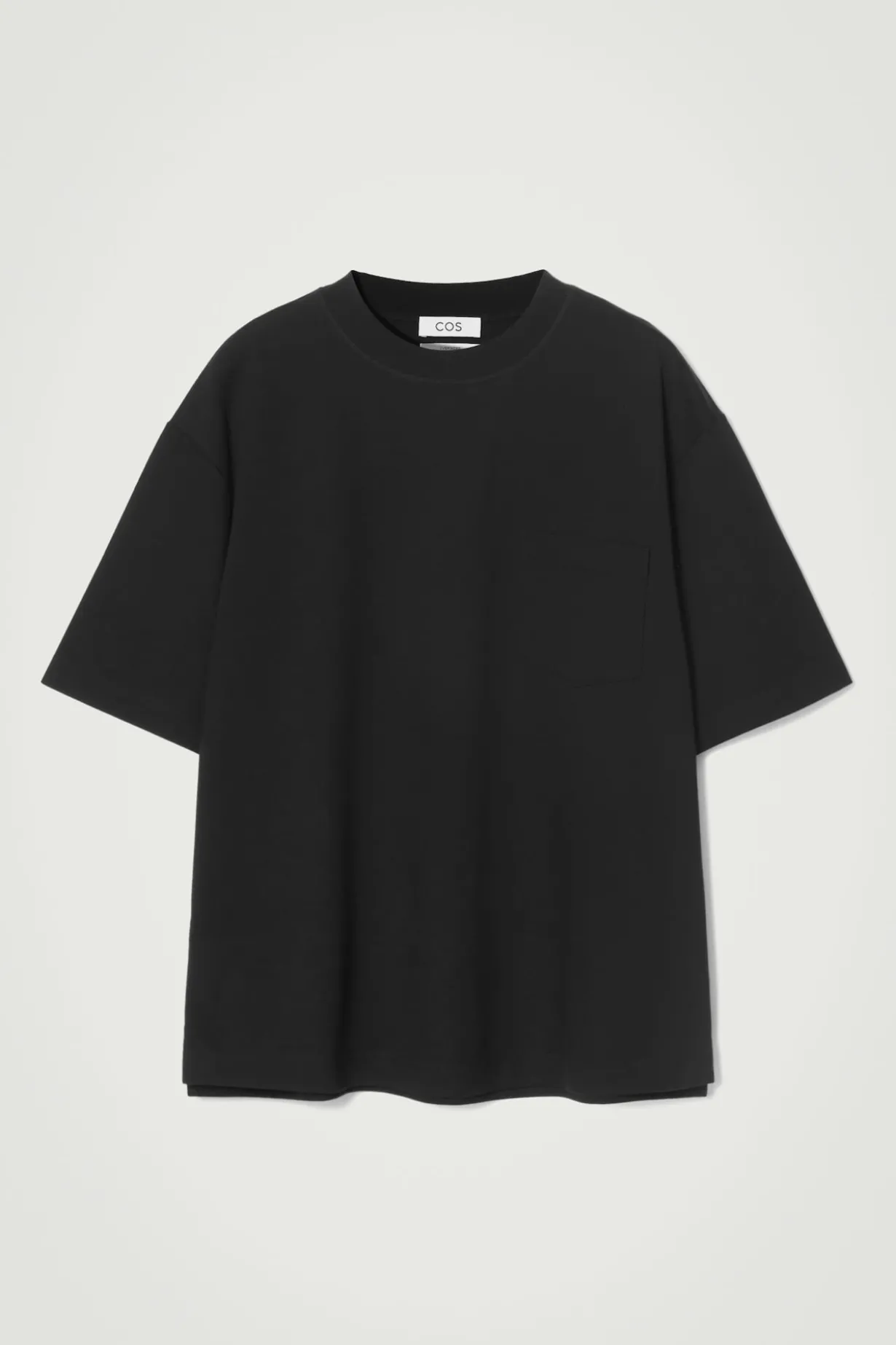 GEWICHTIGES OVERSIZED-T-SHIRT AUS BAUMWOLLE