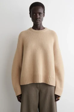 GROBSTRICKPULLOVER AUS KASCHMIR
