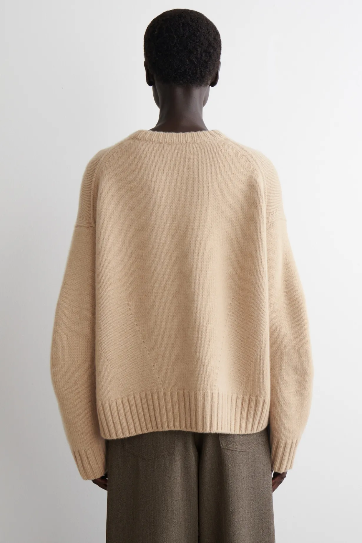 GROBSTRICKPULLOVER AUS KASCHMIR