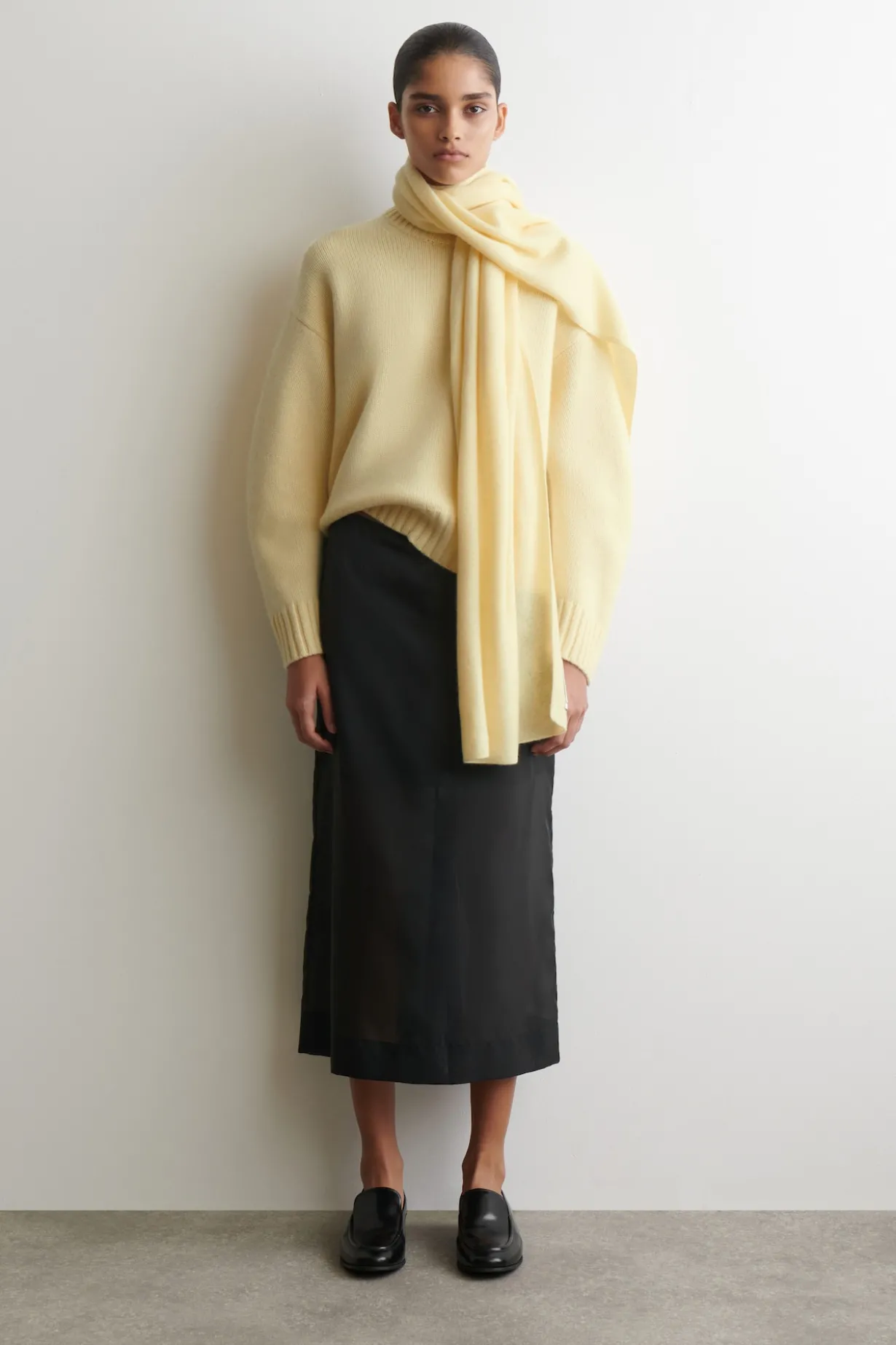 GROBSTRICKPULLOVER AUS KASCHMIR