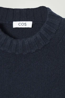 GROBSTRICKPULLOVER AUS KASCHMIR