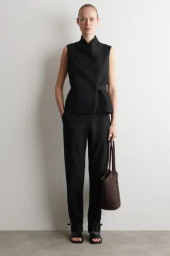 HANDGEWEBTE TASCHE - STROH