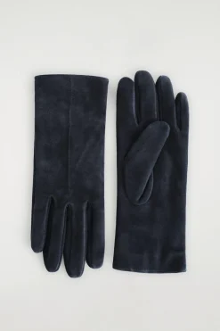 HANDSCHUHE AUS VELOURSLEDER MIT KASCHMIRFUTTER