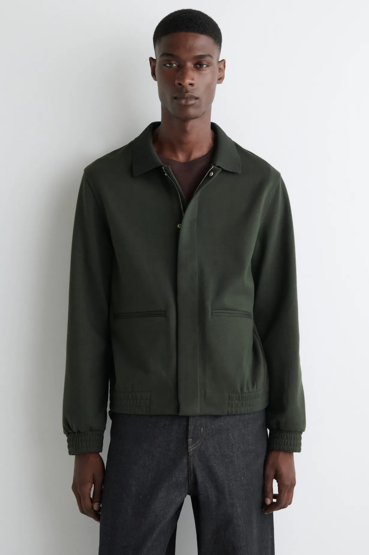 HARRINGTON-JACKE AUS JERSEY