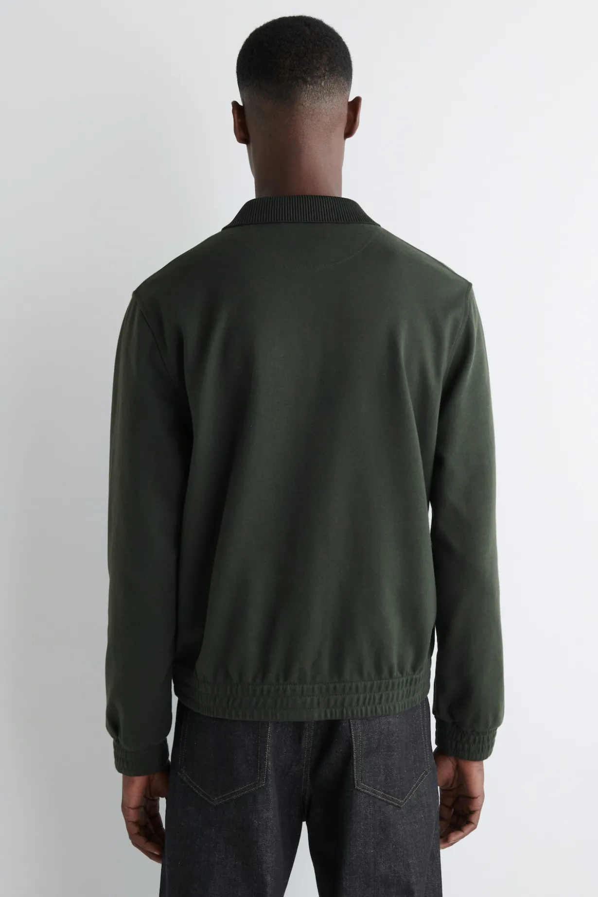 HARRINGTON-JACKE AUS JERSEY