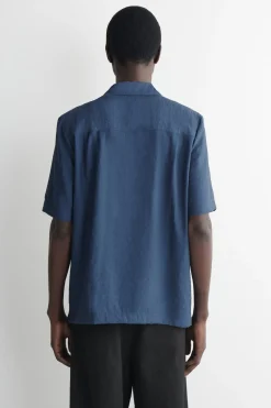 HEMD AUS JACQUARD MIT REVERSKRAGEN
