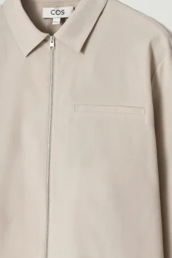 HEMD AUS TWILL MIT REISSVERSCHLUSS