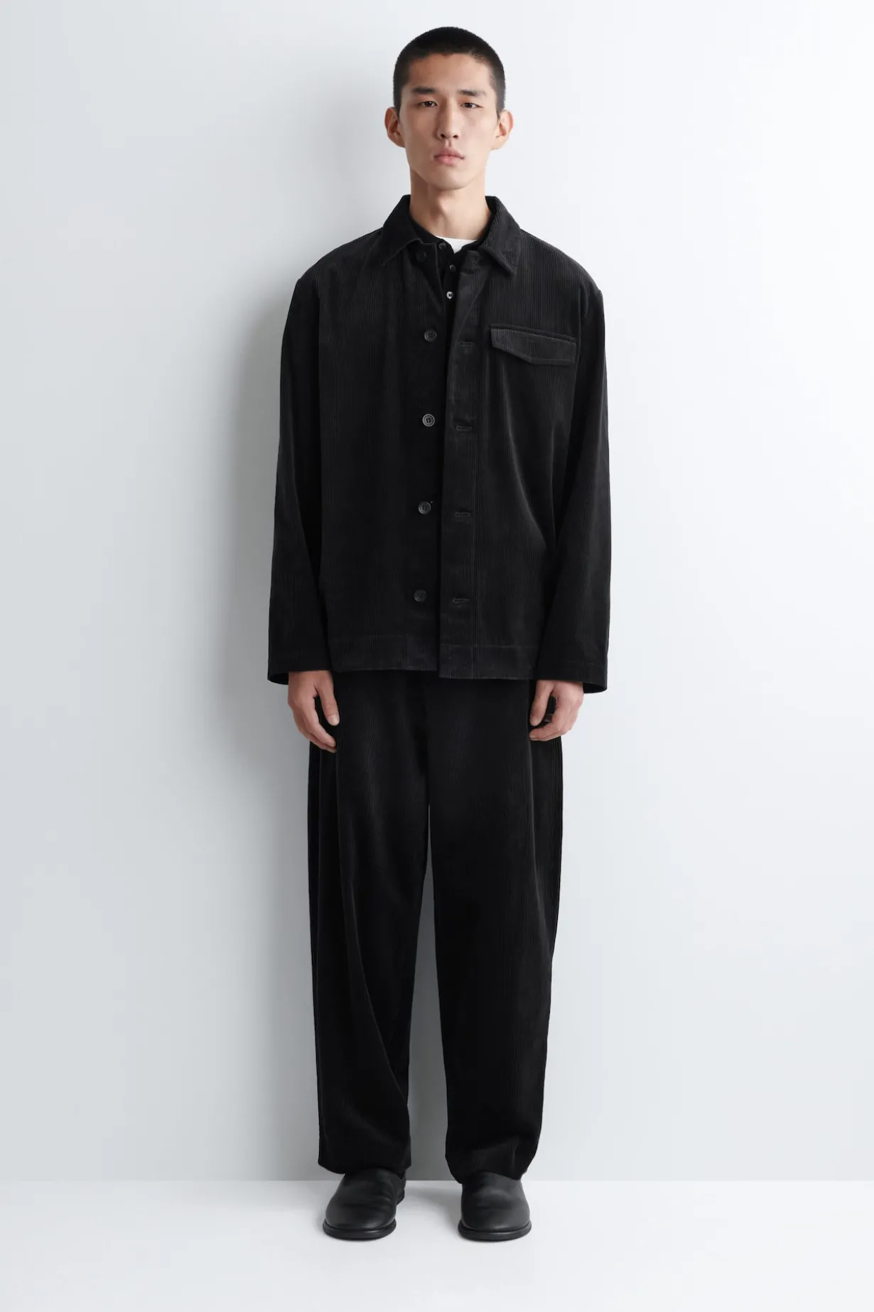 HEMDJACKE AUS BAUMWOLLCORD