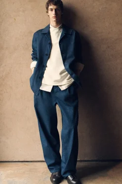 HEMDJACKE AUS DENIM