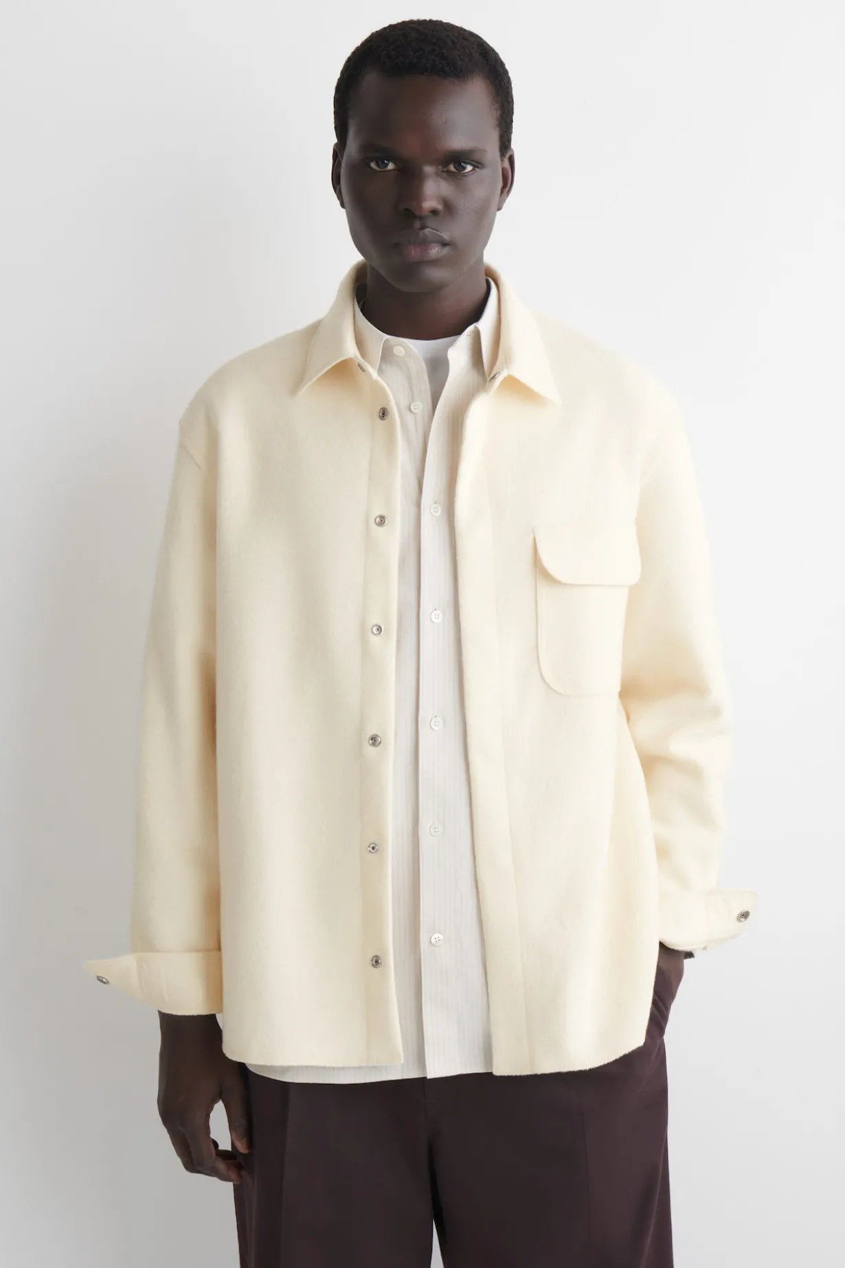 HEMDJACKE AUS GEKOCHTER WOLLE
