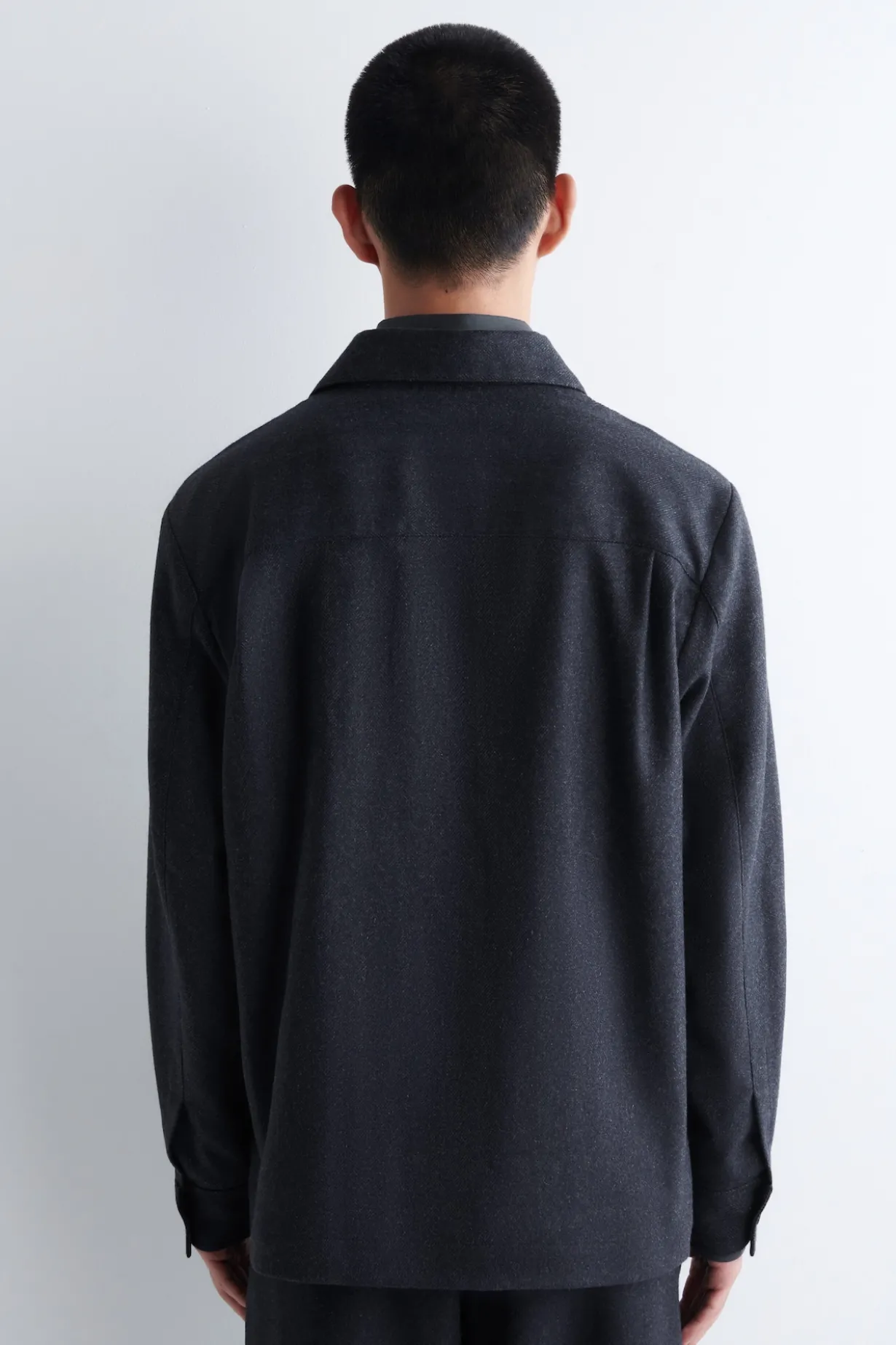 HEMDJACKE AUS WOLLE