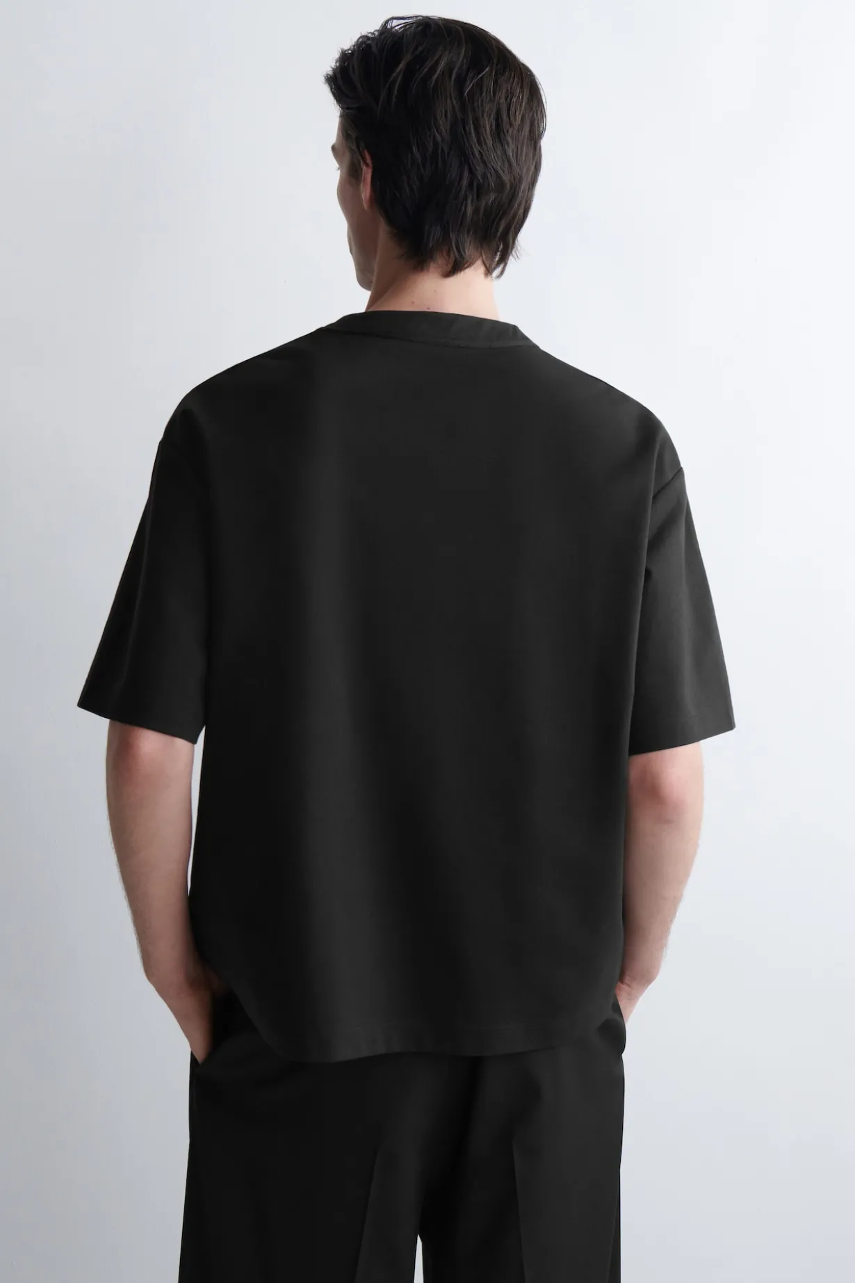 HENLEY-T-SHIRT AUS BAUMWOLLJERSEY