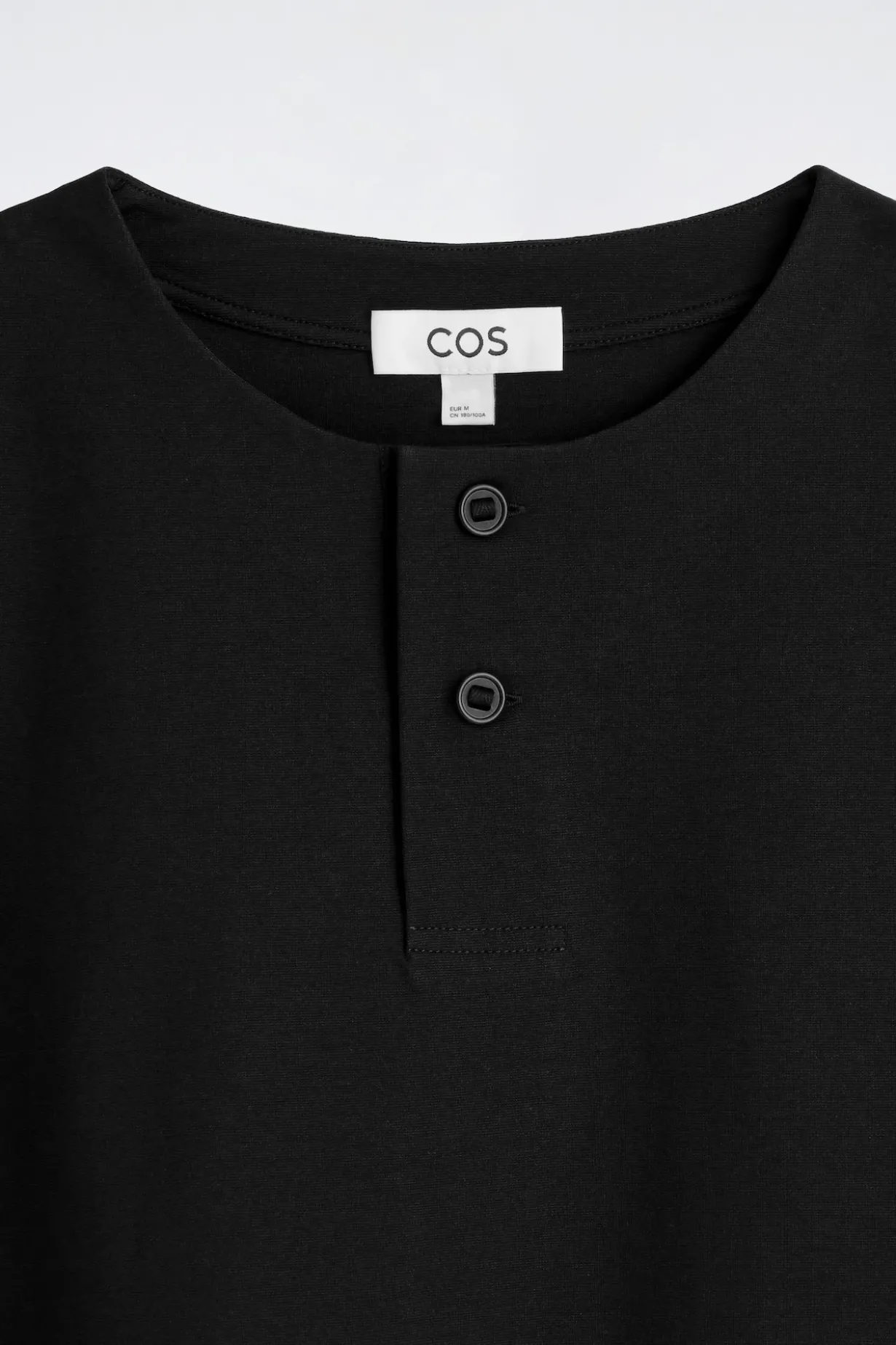 HENLEY-T-SHIRT AUS BAUMWOLLJERSEY