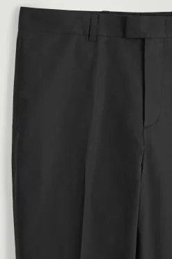 HOSE AUS BAUMWOLLE MIT GERADEM BEIN