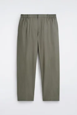 HOSE AUS BAUMWOLLE MIT GERADEM BEIN