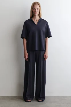 HOSE AUS MODAL MIT WEITEM BEIN