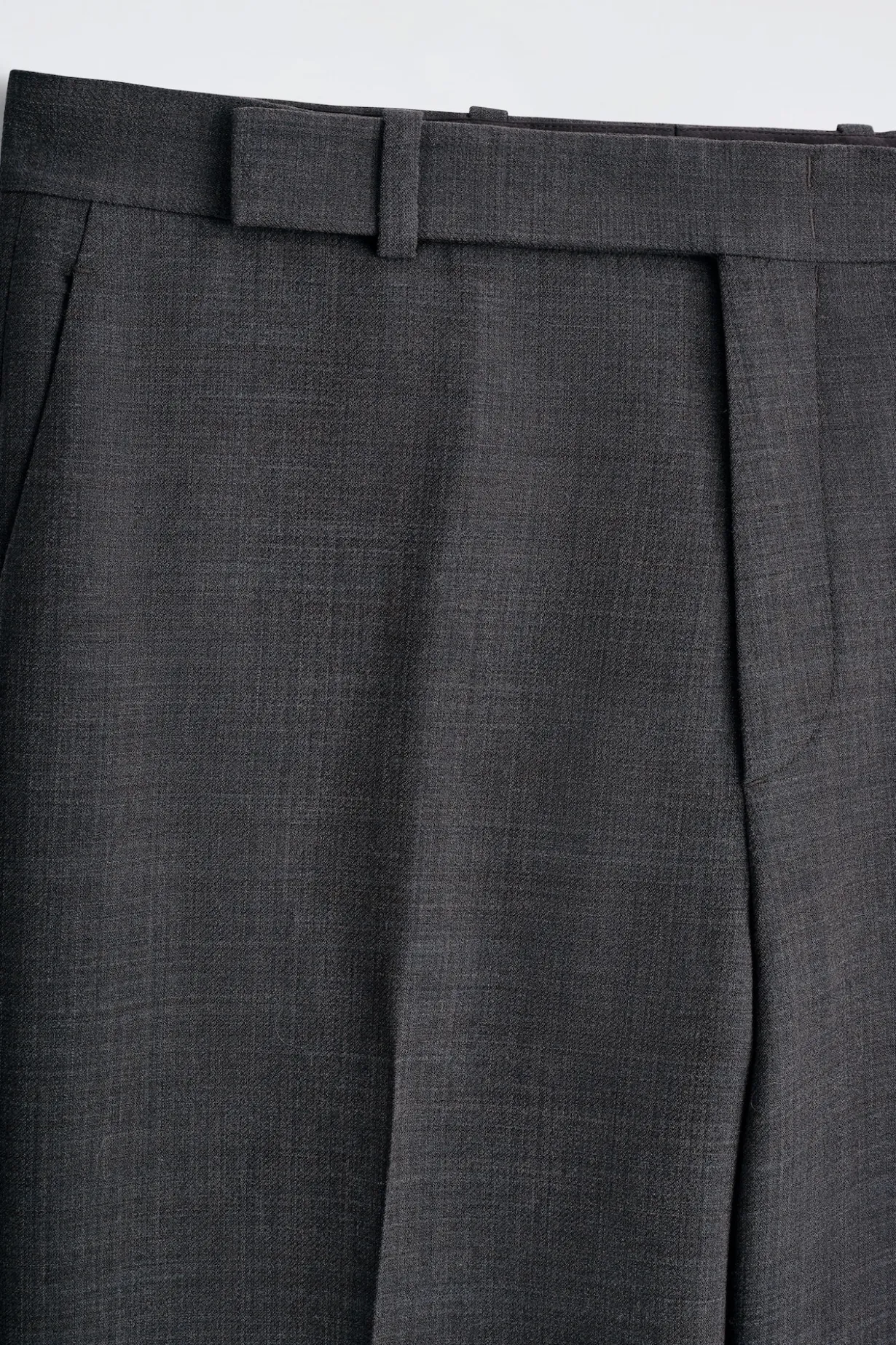 HOSE AUS WOLL-MIX MIT GERADEM BEIN
