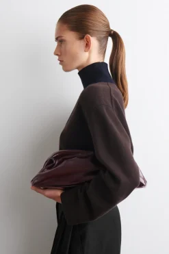 INGOT CLUTCH - LEDER