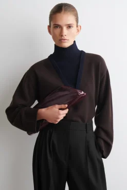 INGOT CLUTCH - LEDER