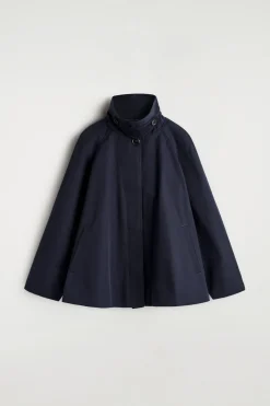 JACKE IN A-LINIE AUS BAUMWOLL-TWILL