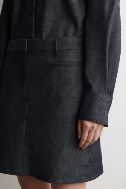 JEANSROCK IN MINILÄNGE