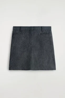 JEANSROCK IN MINILÄNGE