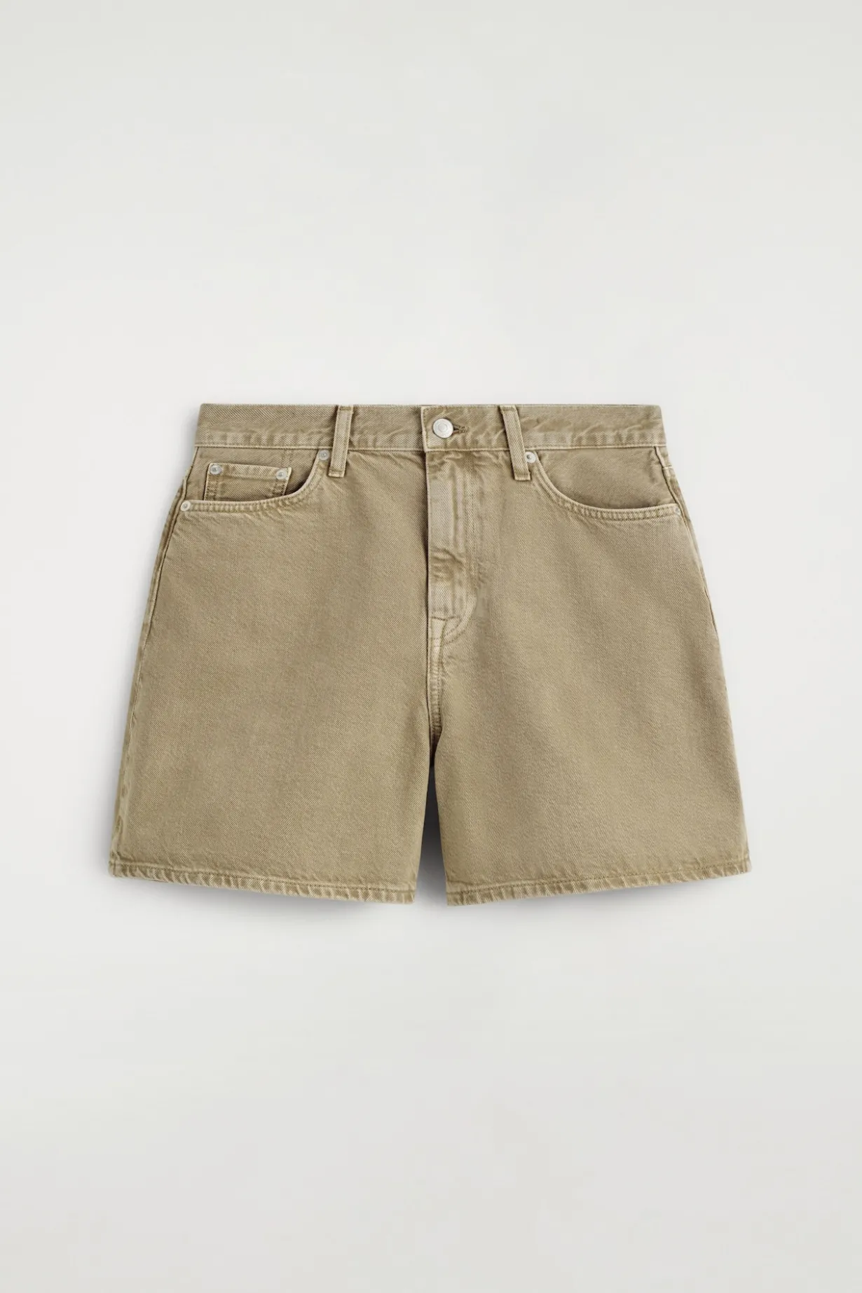 JEANSSHORTS MIT HOHEM BUND