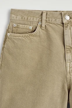 JEANSSHORTS MIT HOHEM BUND
