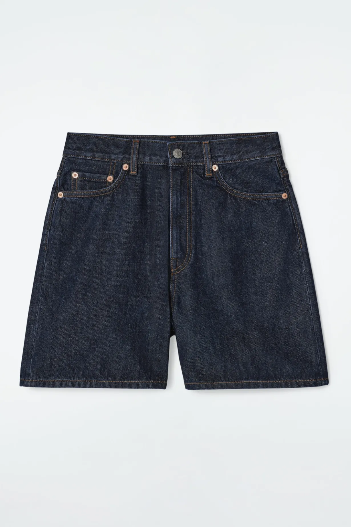 JEANSSHORTS MIT HOHEM BUND