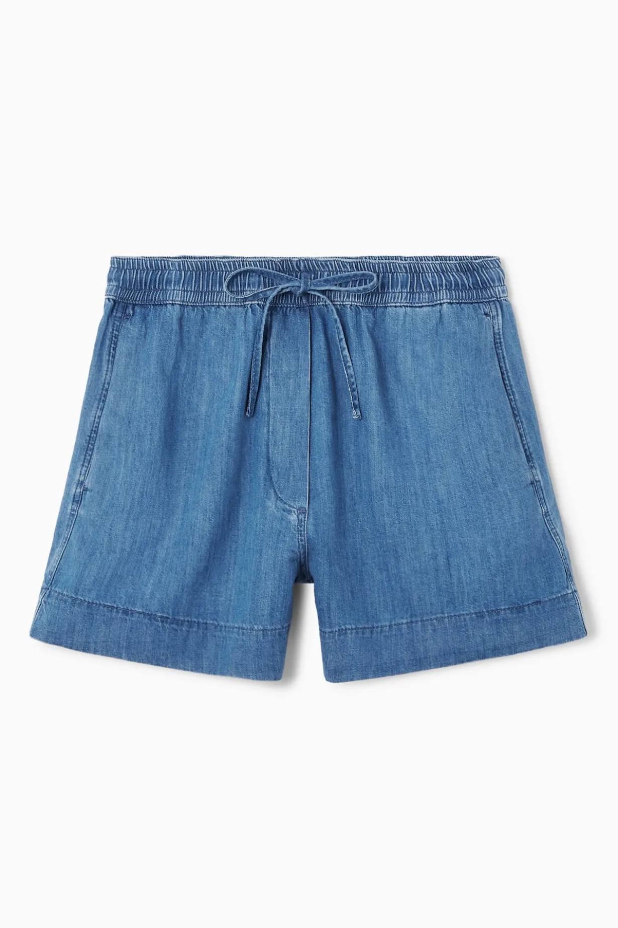 JEANSSHORTS MIT KORDELZUGBUND