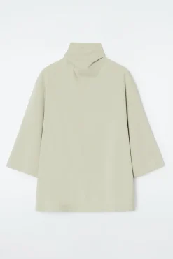 JERSEY-OBERTEIL MIT BINDEDETAIL