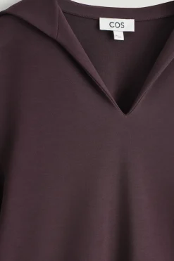 JERSEY-T-SHIRT MIT MATROSENKRAGEN