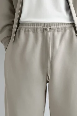 JOGGINGHOSE AUS BAUMWOLL-PIQUÉ MIT BARREL-BEIN