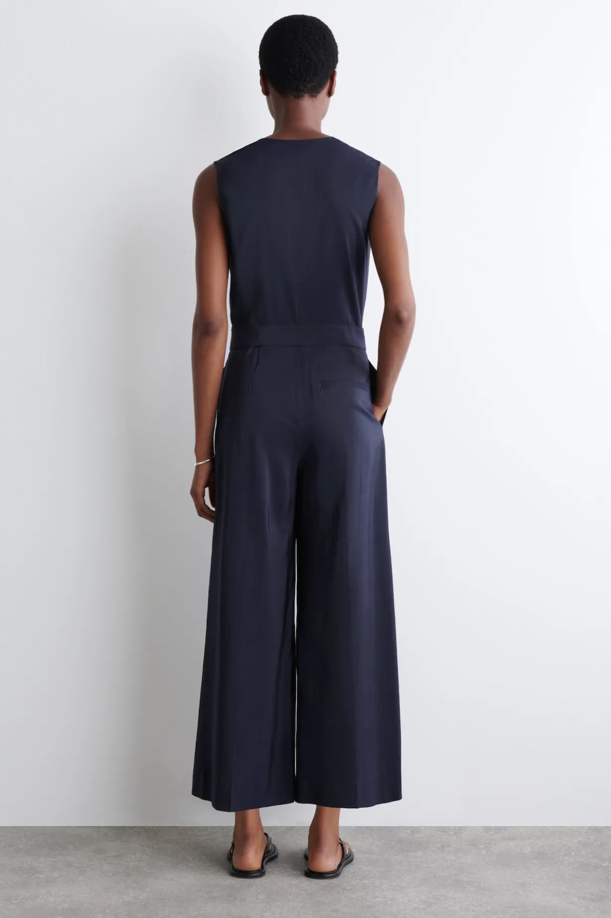 JUMPSUIT MIT WICKELFRONT