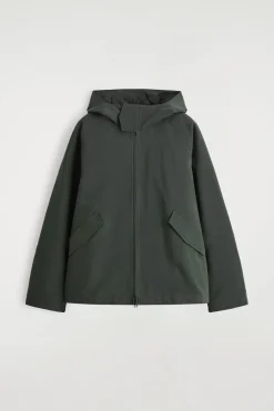 KAPUZENJACKE AUS TECHNISCHER BAUMWOLLE