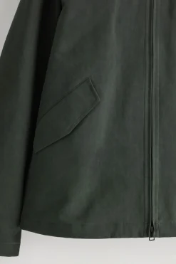 KAPUZENJACKE AUS TECHNISCHER BAUMWOLLE