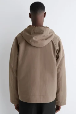 KAPUZENJACKE AUS TECHNISCHER BAUMWOLLE