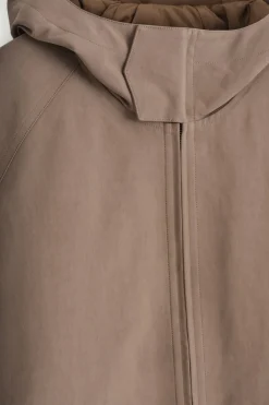 KAPUZENJACKE AUS TECHNISCHER BAUMWOLLE