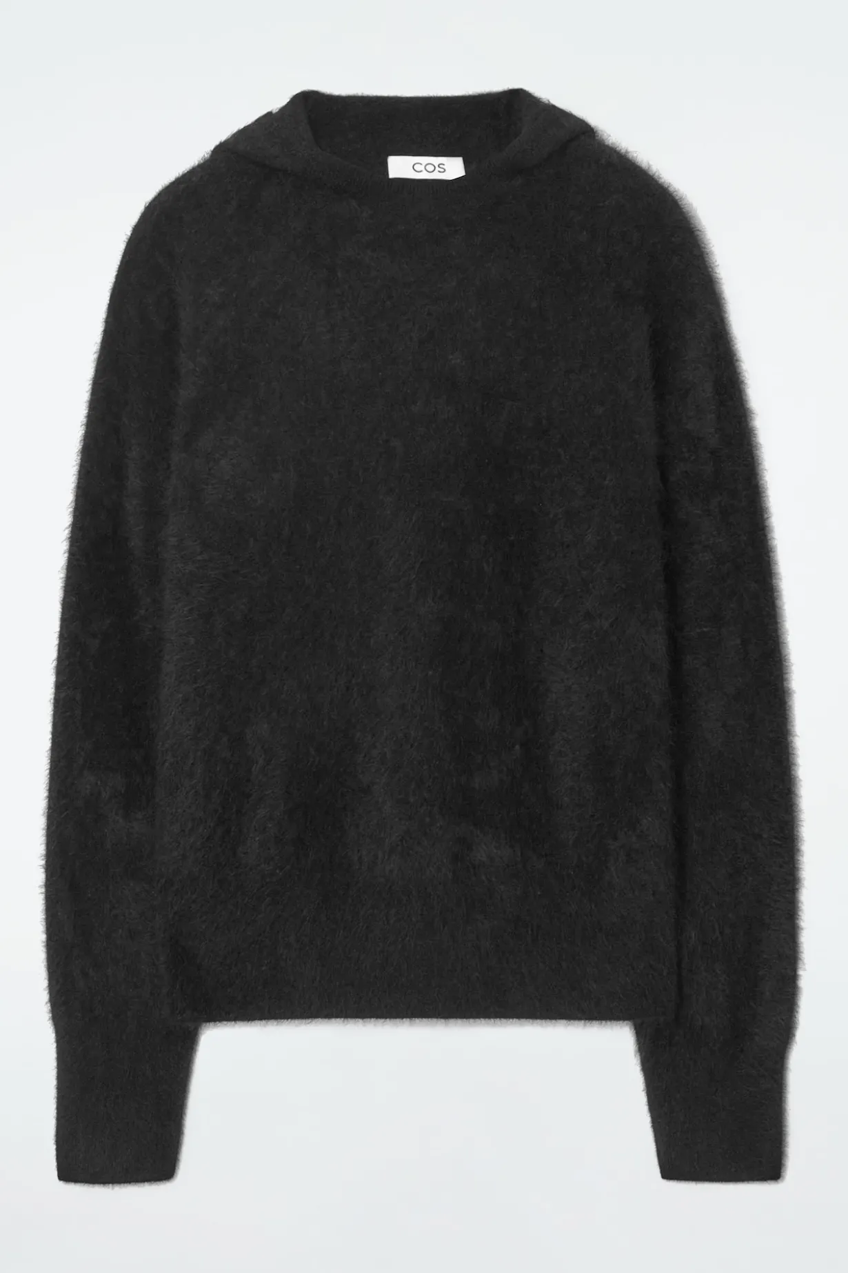 KAPUZENPULLOVER AUS GEBÜRSTETEM KASCHMIR