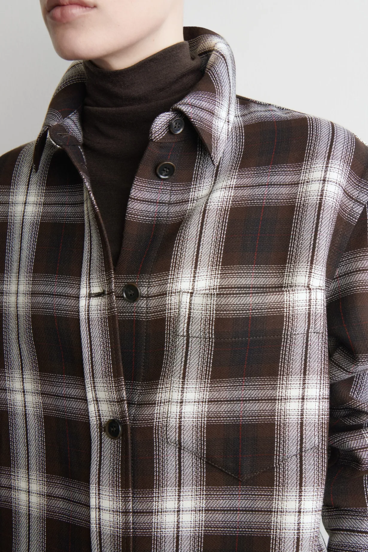 KARIERTE HEMDJACKE