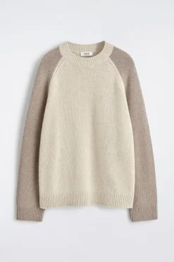 KASCHMIR-PULLOVER MIT COLOUR-BLOCK-DESIGN