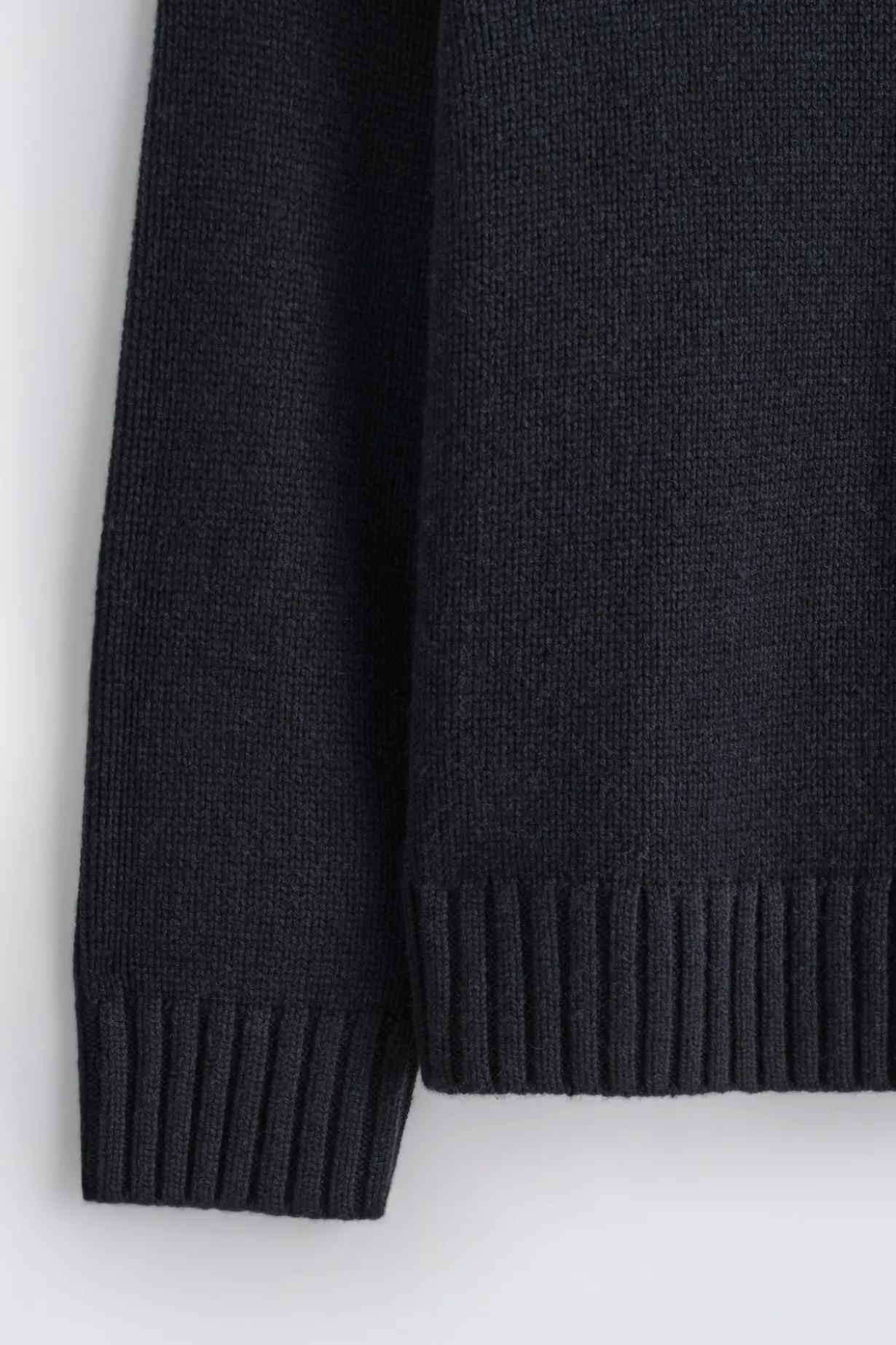 KASCHMIRPULLOVER MIT HOHEM KRAGEN