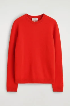 KASCHMIRPULLOVER MIT RUNDHALSAUSSCHNITT