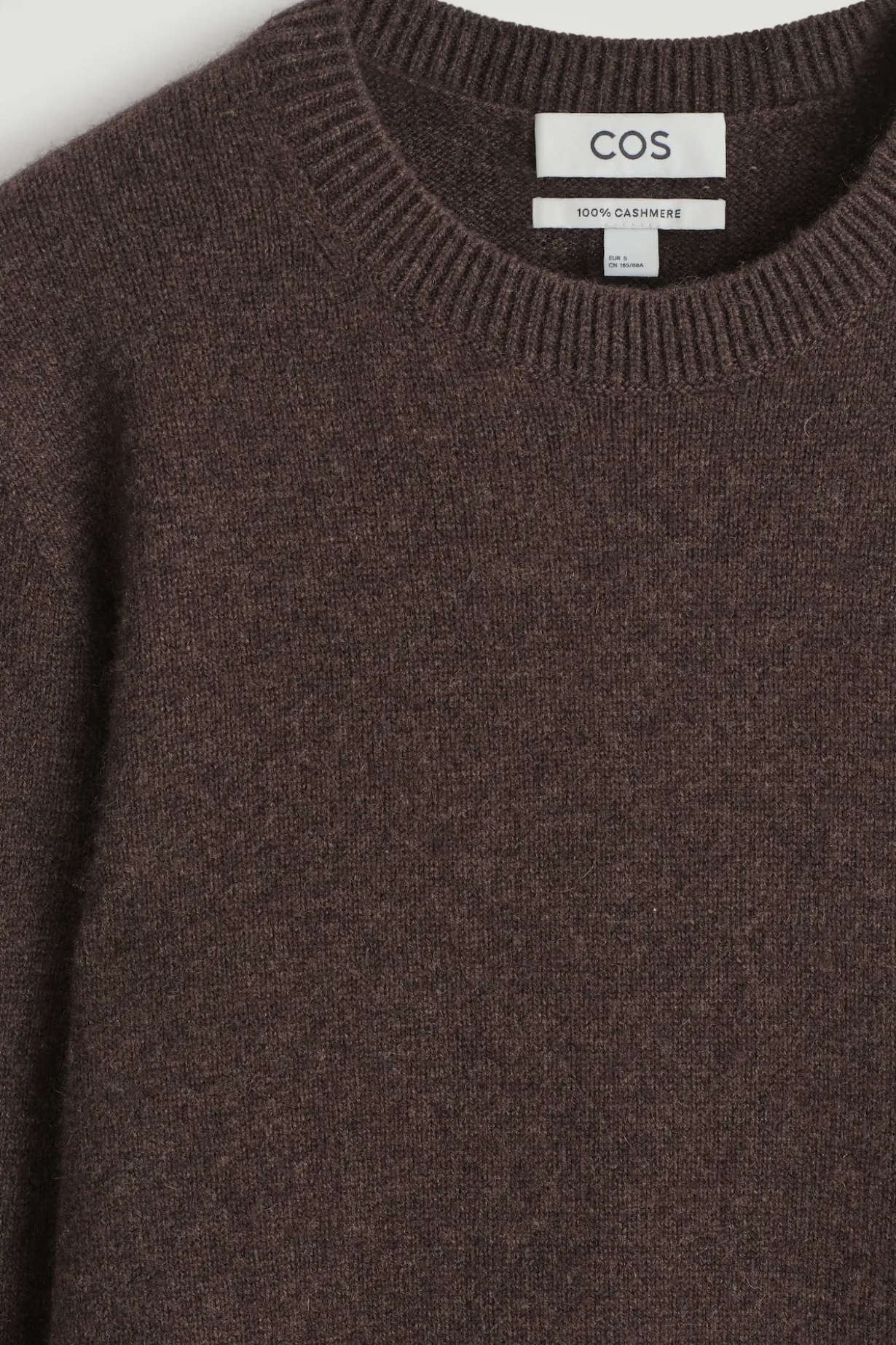 KASCHMIRPULLOVER MIT RUNDHALSAUSSCHNITT